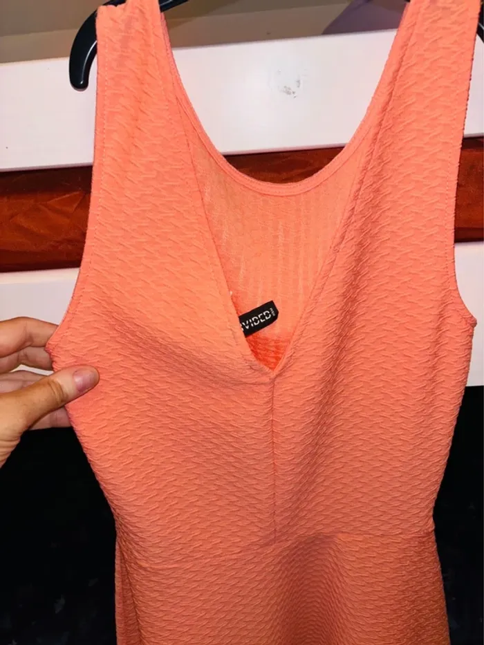 Robe été couleur corail taille 34 - photo numéro 3
