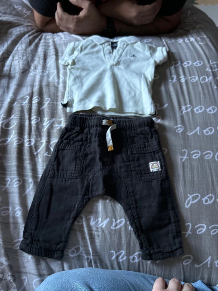 Ensemble pantalon et polo
