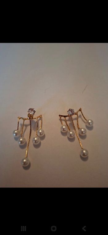 Boucles doreille doré femme acier inoxydable