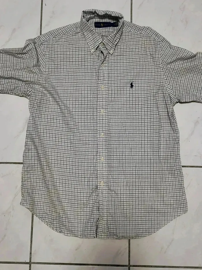 🌟 Chemise Ralph Lauren vintage à carreaux – Élégance intemporelle - photo numéro 2