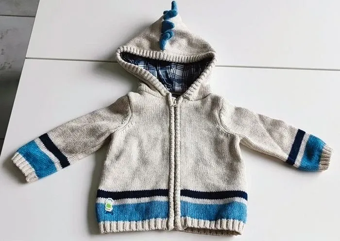 Très joli gilet zippé, comme neuf, de la marque Sergent Major - taille 9 mois