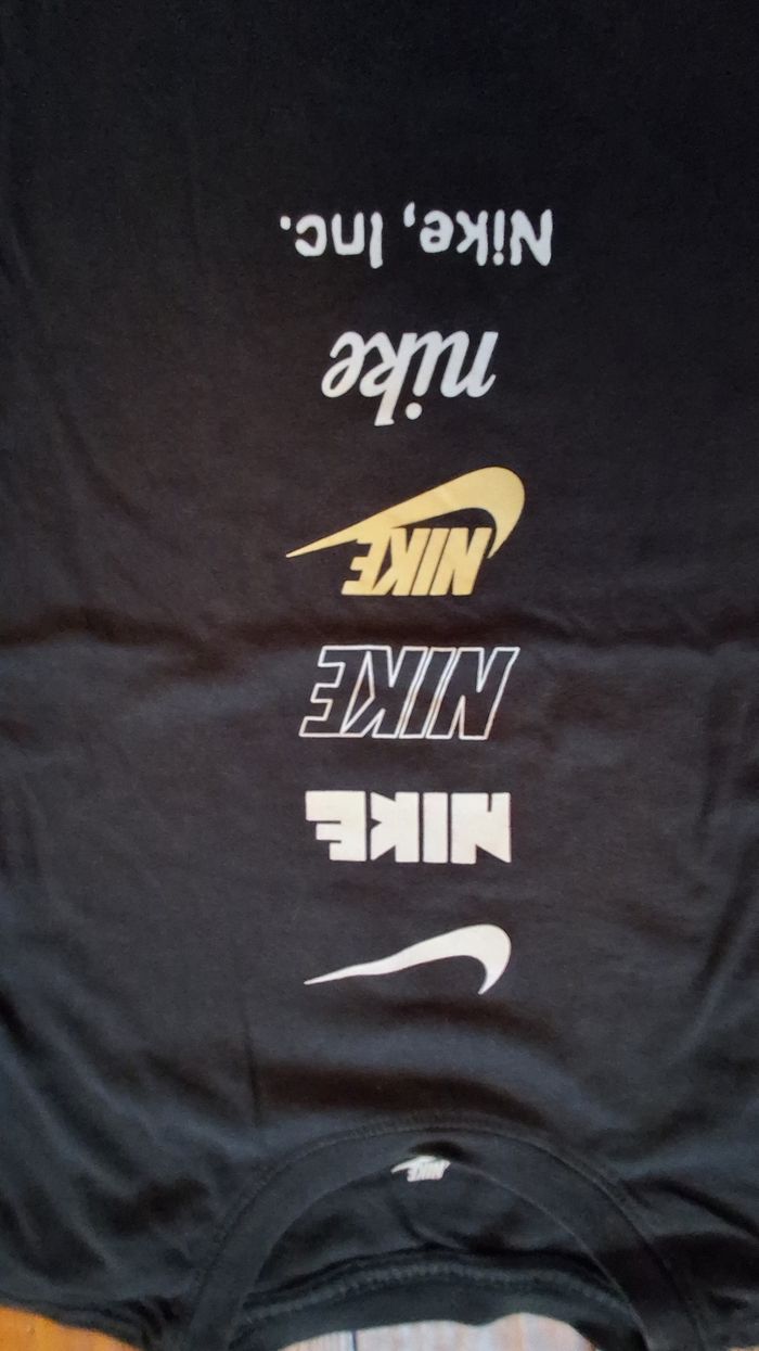 T-shirt nike noir taille M - photo numéro 2