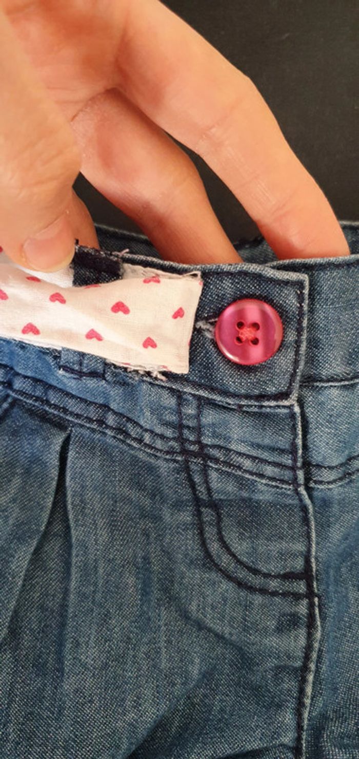 Short en jean TAO Tape à l'œil taille 12 mois en très bon état - photo numéro 6