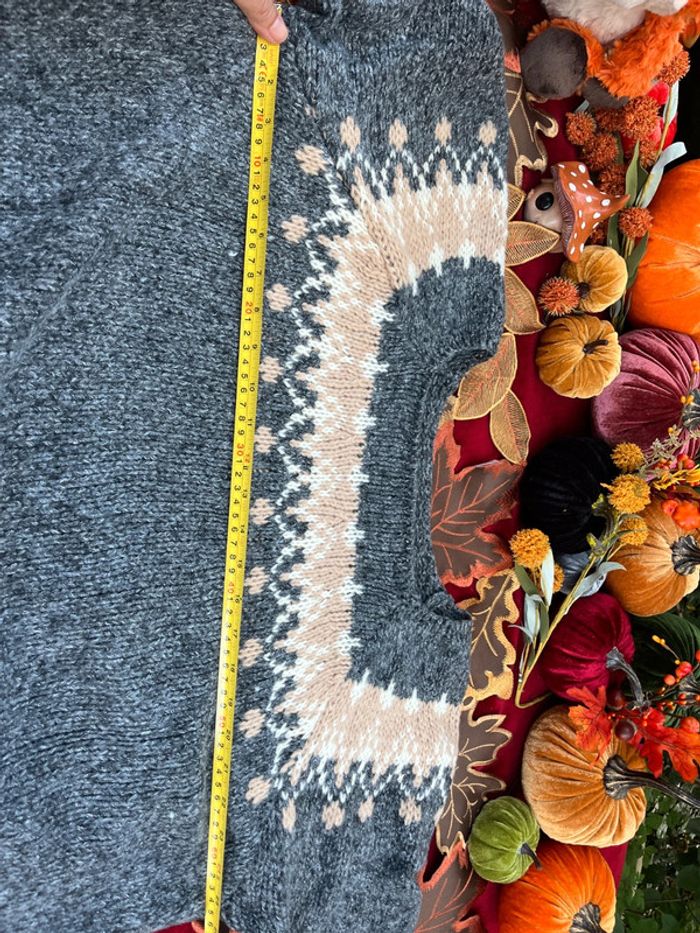Pull d’hiver chaud et cosy à motifs nordiques XXL - photo numéro 6