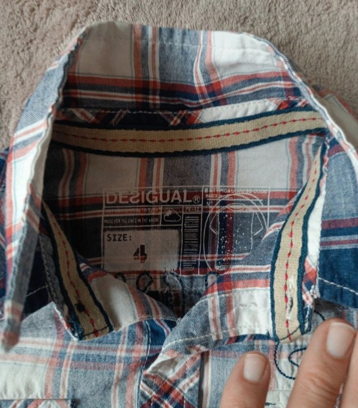 Chemise garçon Desigual 4 ans - photo numéro 5