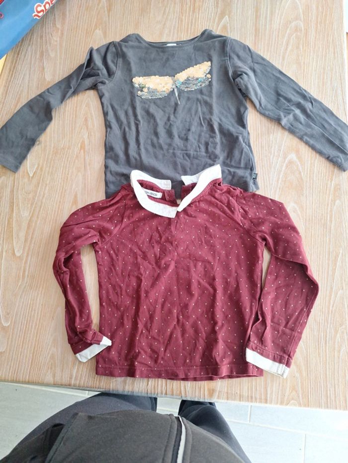 2 tee-shirts ML