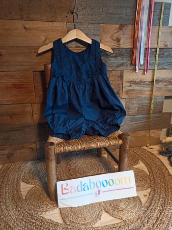 Bloomer 6 mois fille coquet tbe vintage