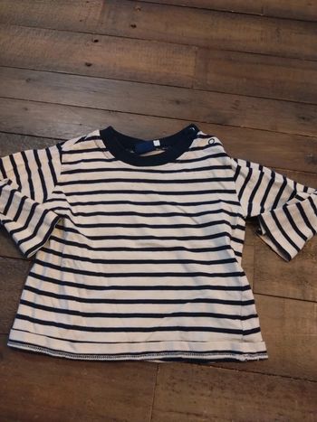 T shirt marinière sergent major 24 mois 2 ans