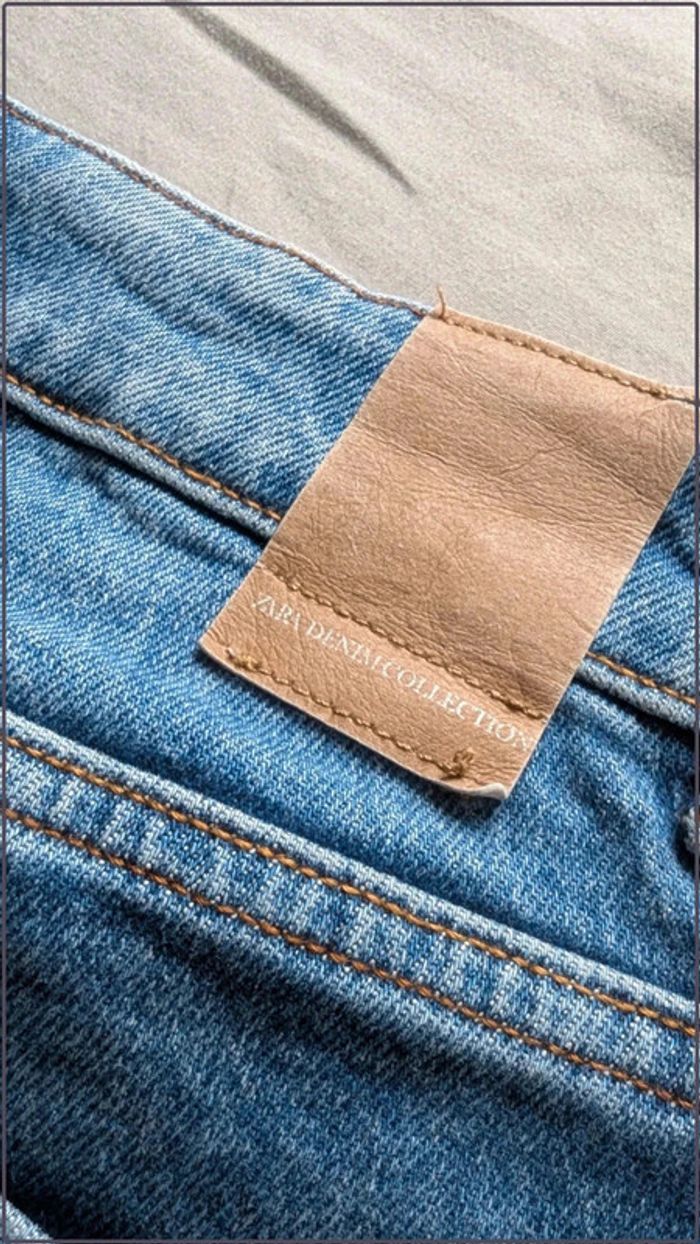 Jean Zara taille 38 femme bleu skinny - photo numéro 5