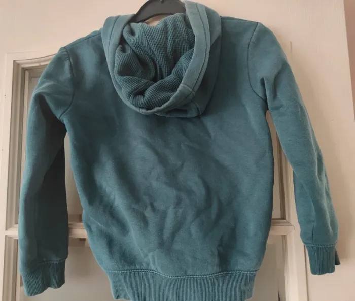 Gilet zippé Vertbaudet vert 8 ans - photo numéro 2