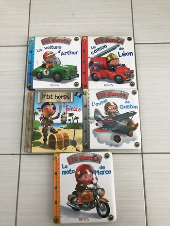 Livre p’tit garçon lot