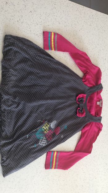 Robe à manches longues fille 5 ans