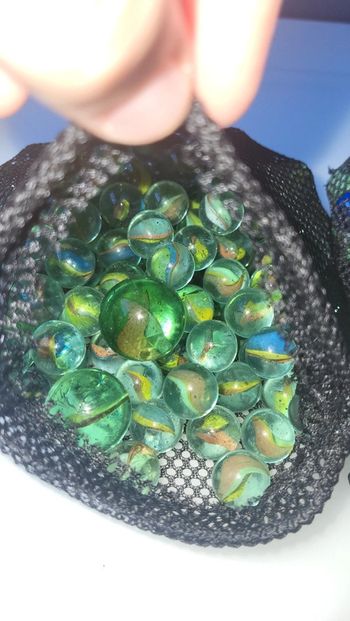 Lot de plusieurs bille œil de chat