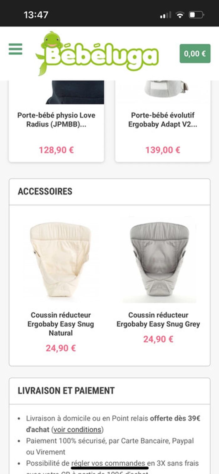 Porte bébé Ergobaby - photo numéro 12
