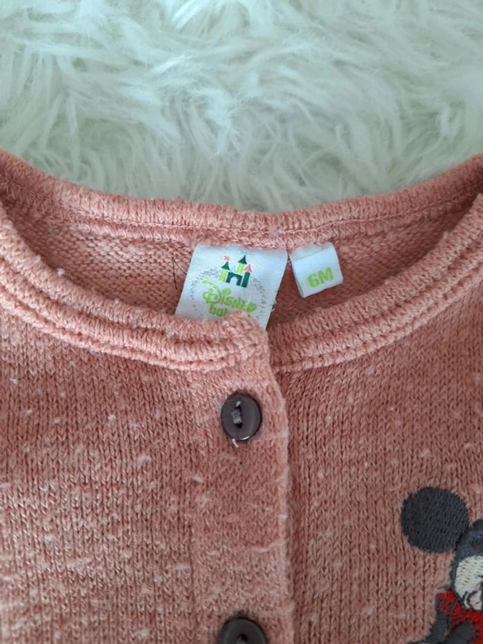 Gilet Minnie 6 mois - photo numéro 3