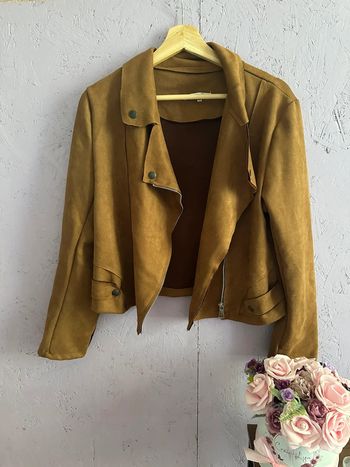 Blouson caramel Collection U