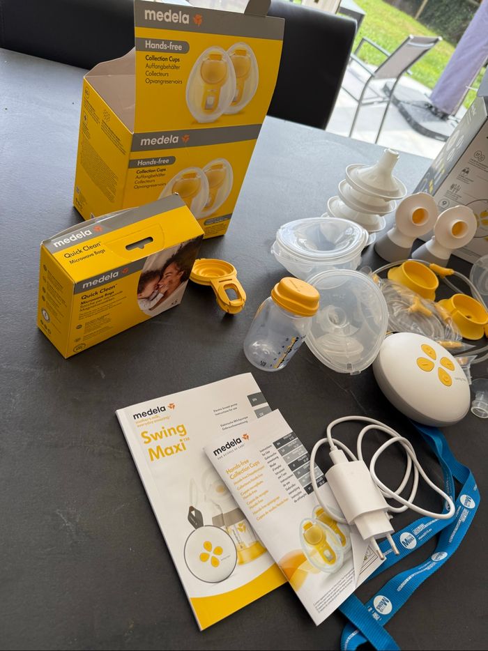 Tire lait medela swing hands free - photo numéro 3