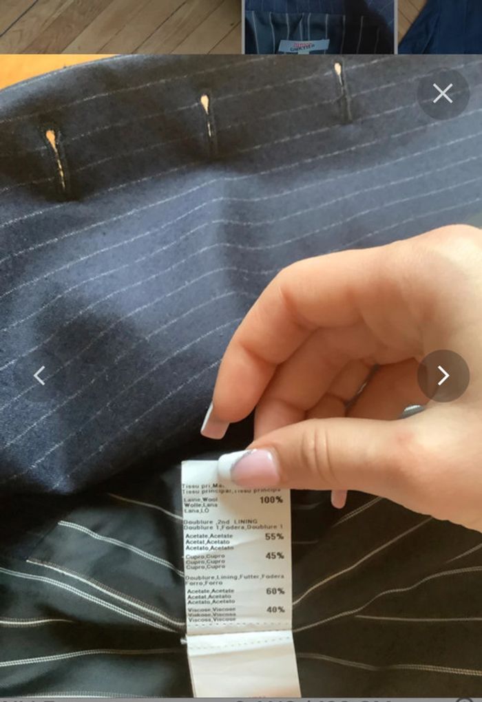 Sublime veste de costume Gaulthier junior taille 8 ans - photo numéro 6