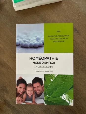 Livre homéopathie, mode d’emploi
