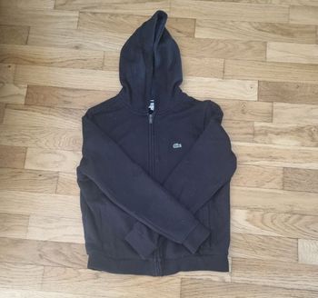 Sweat a zippée lacoste