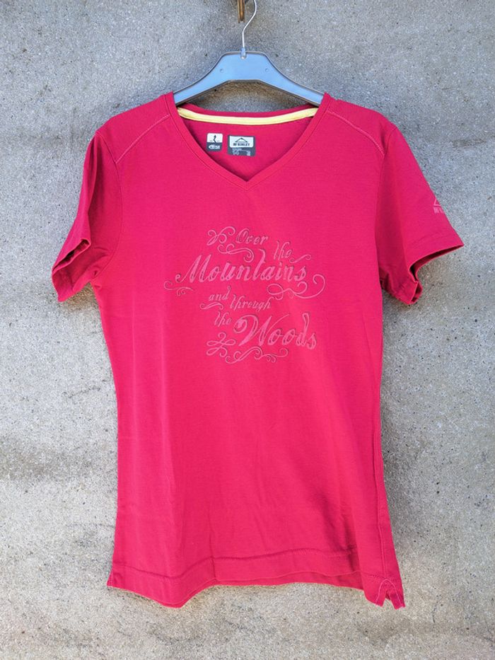 T-shirt McKinley rose