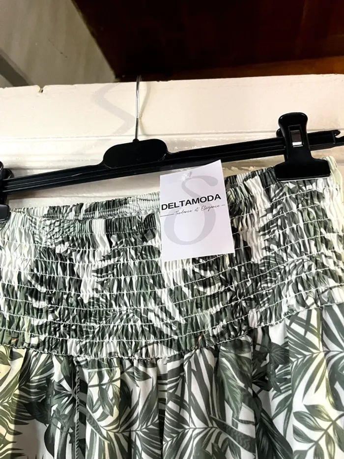 Pantalon fluide été fleurie taille unique - photo numéro 2