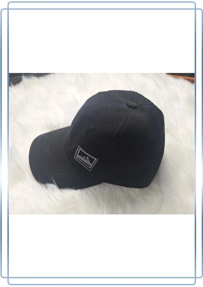 Casquette adidas vintage / homme noir / année 2013 / brodé (480) - photo numéro 2