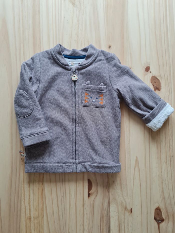 Veste doublée pilou pilou Sergent Major 24 mois