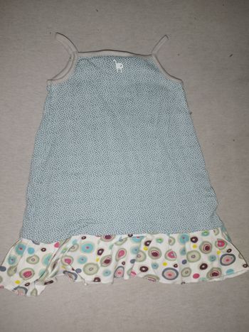 Robe  en coton biologique "la queue du chat" 18mois