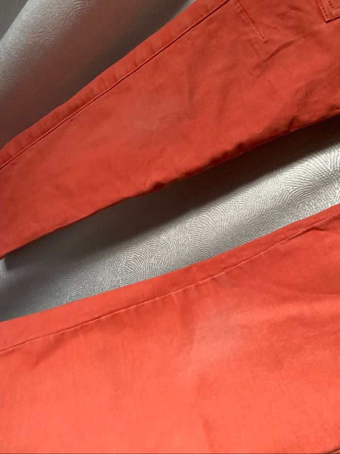 Pantalon chino orange brique 10 ans tape à l'œil - photo numéro 2