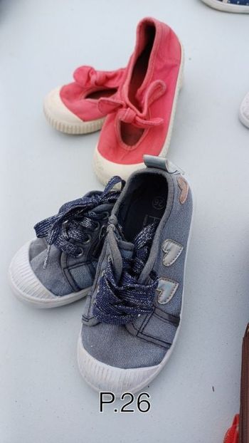 Lot chaussures fille