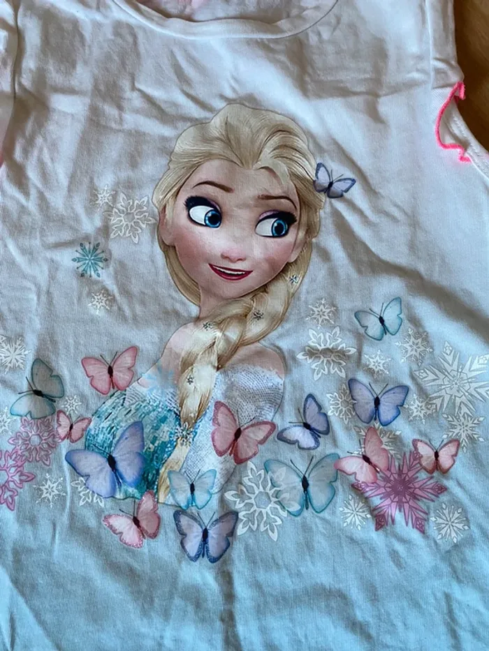 Débardeur « Elsa » Frozen H&M Taille 122-128 (6-8 ans) - photo numéro 3