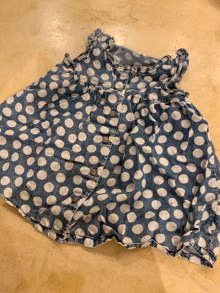 Joli lot 2 robes été à pois jean Bourget - photo numéro 6