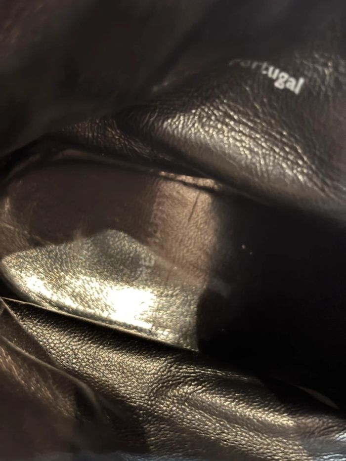 Bottines en cuir a semelle compensées taille 38 pierre Hardy - photo numéro 7