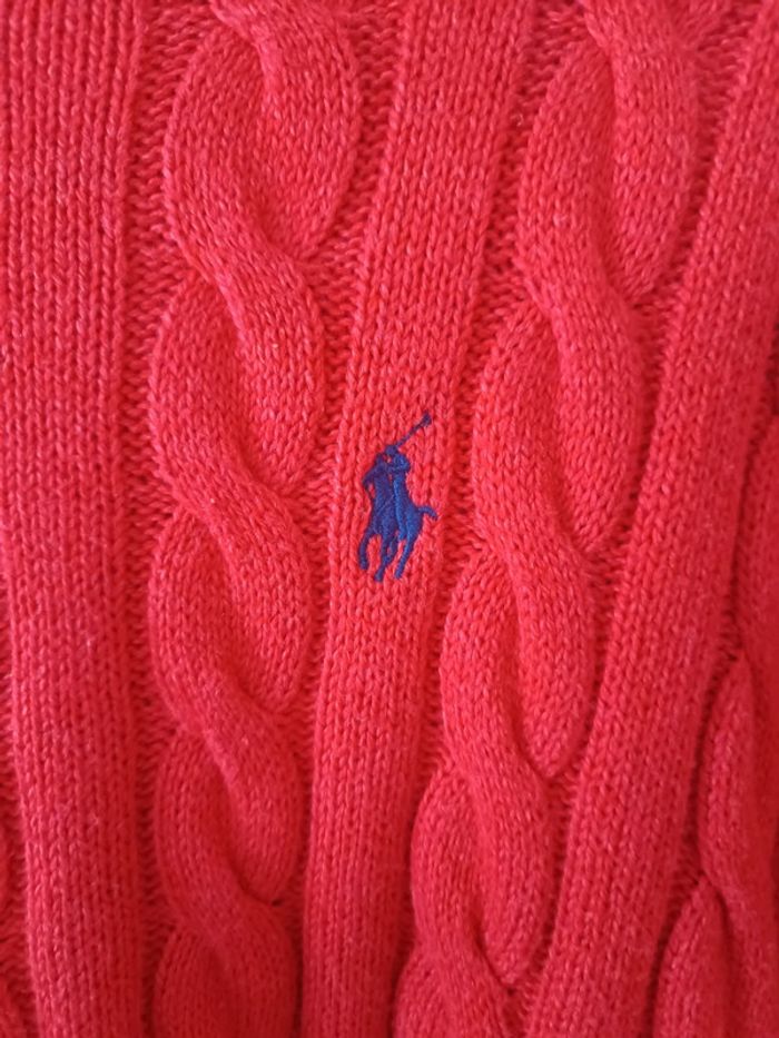 Pull Torsadé - Polo Ralph Lauren - Taille LG - photo numéro 5