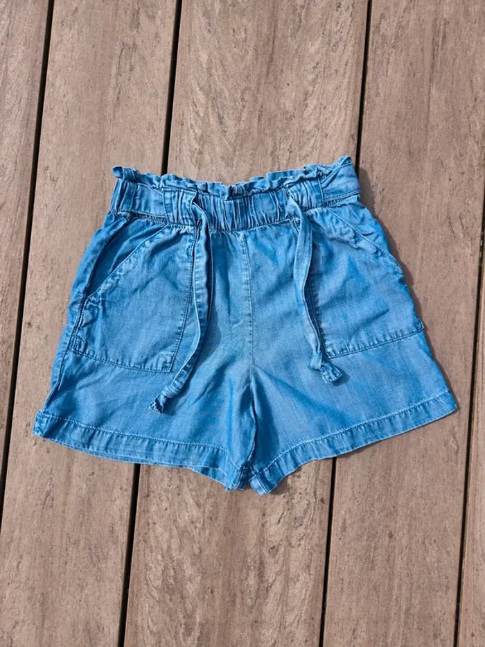 Short 8 ans jeans