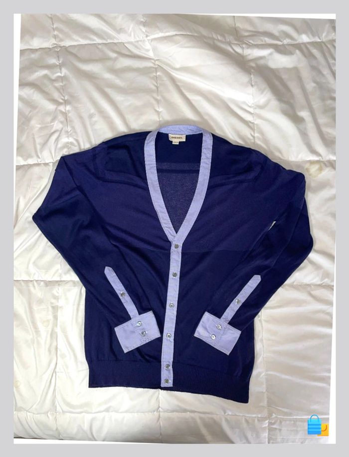 Gilet léger Diesel – Taille M – Marine – Homme