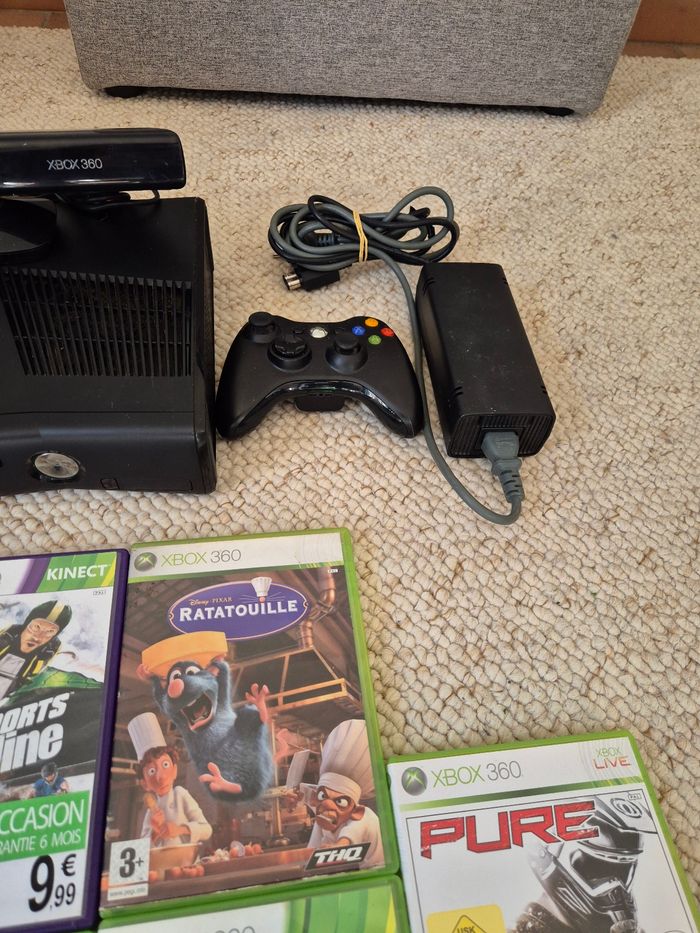 Console xbox 360 250 go kinect et jeux - photo numéro 3