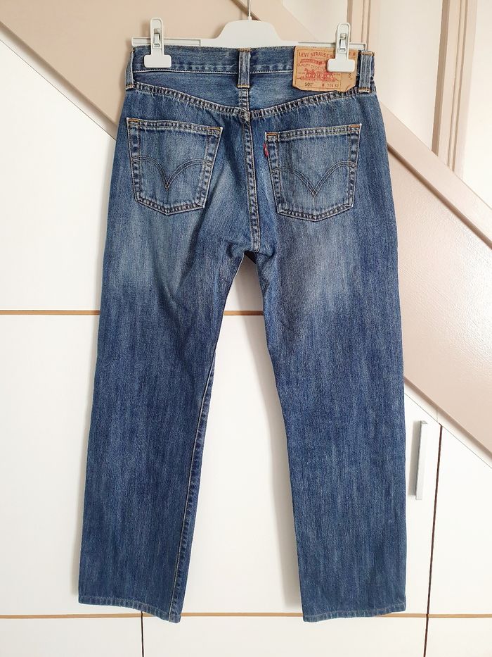 Jean Levi's 501 bleu W 30 L 32 - photo numéro 8