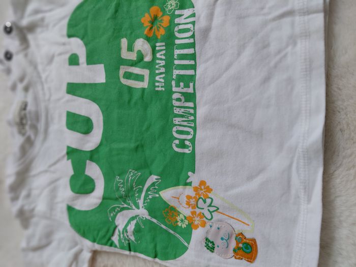 T-shirt bébé Tous Simplement 6 mois blanc - photo numéro 2