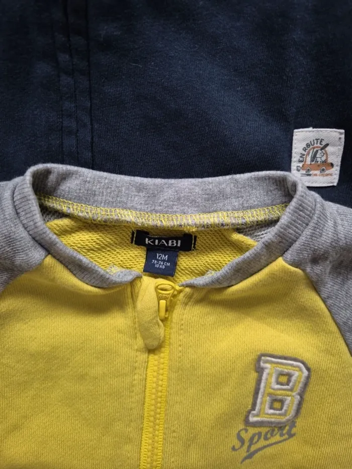 Lot gilets garçon 12 mois kiabi - photo numéro 5