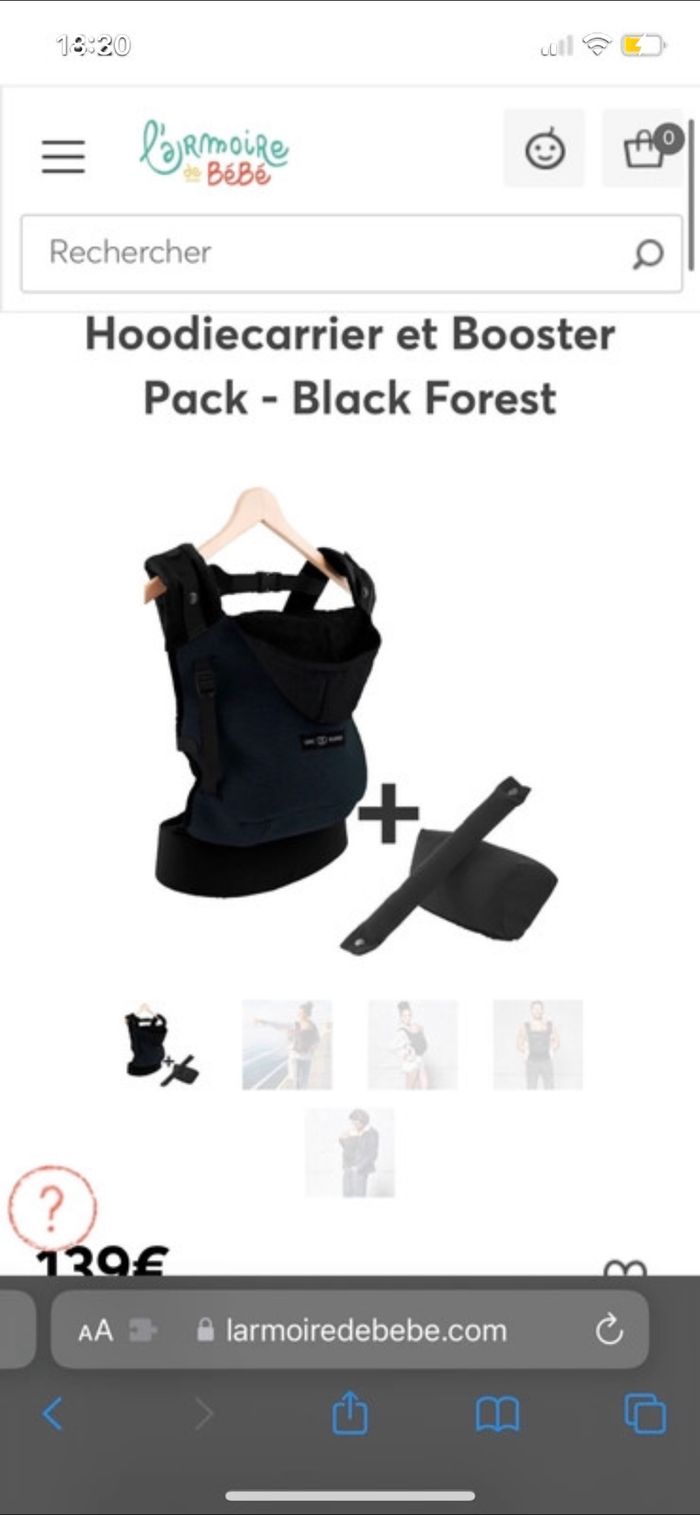 Porte bébé - photo numéro 3