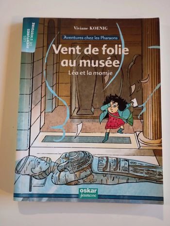 Vent de folie au musée : Léa et la momie