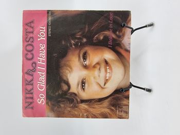 Vinyle 45 tours Nikka Costa : So Glad I Have You avec fourreau