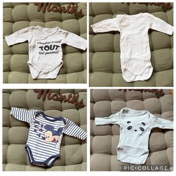 Lot de body 1 mois (13)