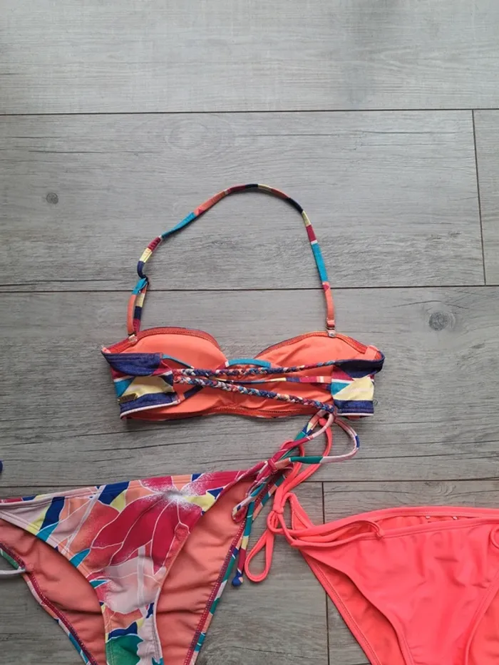 Maillot de bain 3 pièces roxy 36 - photo numéro 2