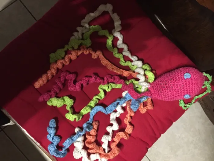 Pieuvre au crochet - photo numéro 2