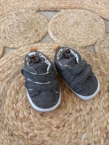 Chaussures gris chiné Gemo 0/3 mois