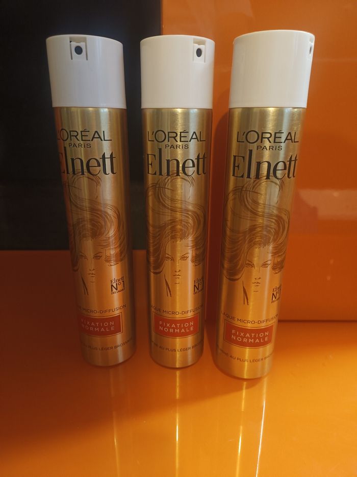 *3 laques elnett L'Oréal paris