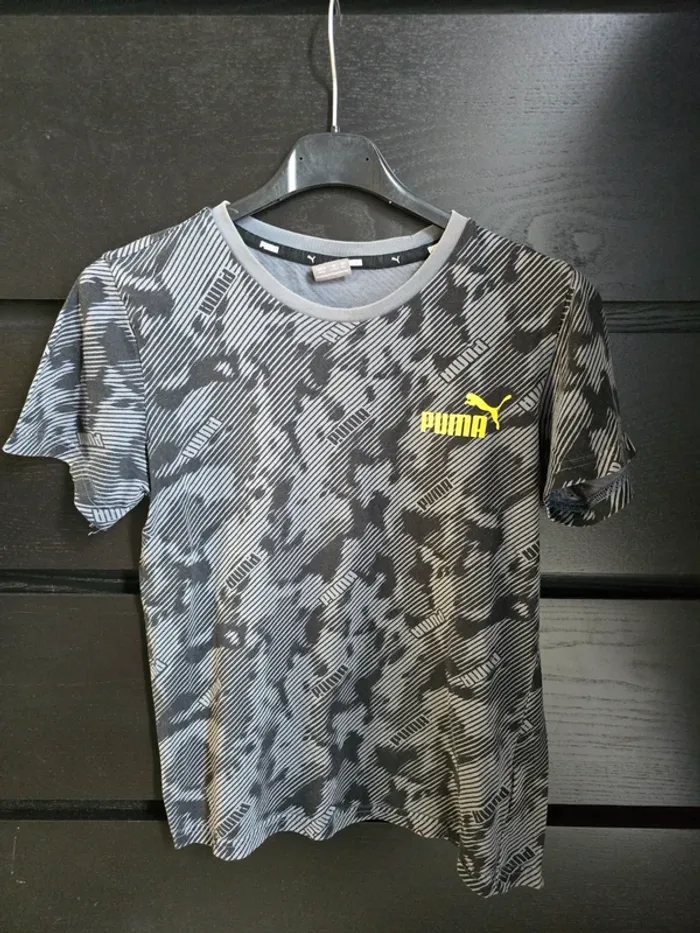 Tee-shirt gris Puma
